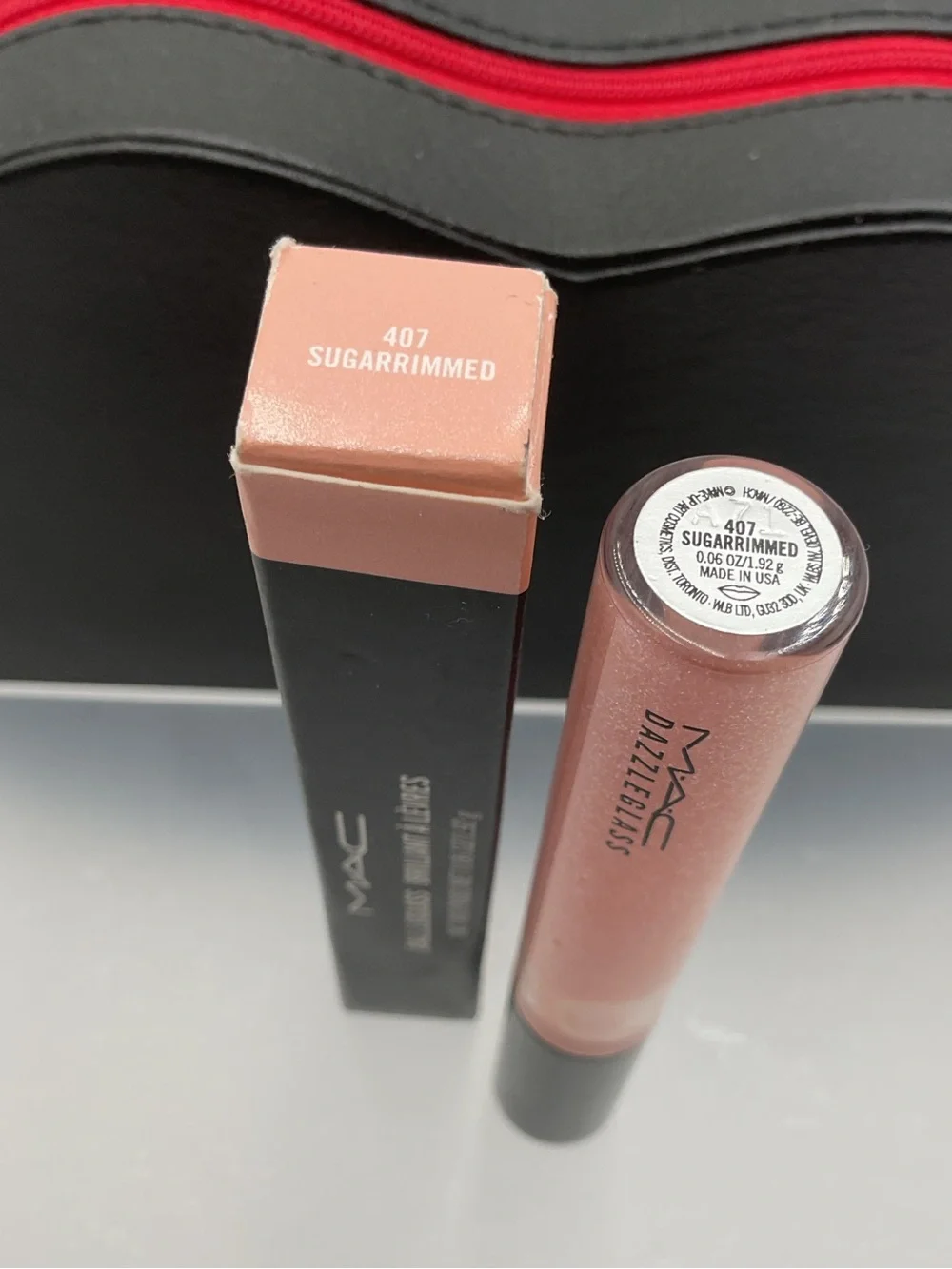 MAC Cosmetics Dazzleglass in Sugarrimmed - Swatched & Discontinued